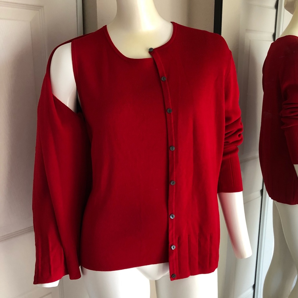 Ann Taylor Knit Shell and Matching Sweater - SET!